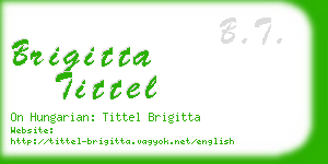 brigitta tittel business card